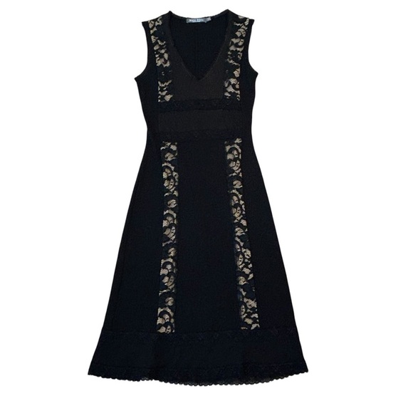 Elegant Black Lace Dress SMALL - Picture 1 of 10